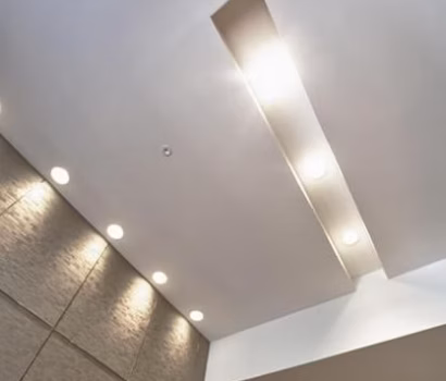 Paneles decorativos y techo de pladur Vilanova i la Geltrú